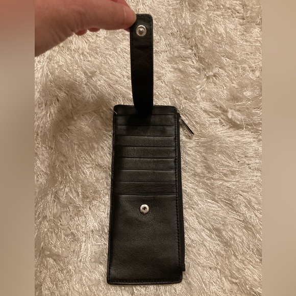 LODIS Julia Long Stacker Credit Card Black Leather Wallet - Picture 4 of 10